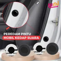 Bantalan Karet Silikon Pelindung Peredam Getaran Suara Pintu Kamar