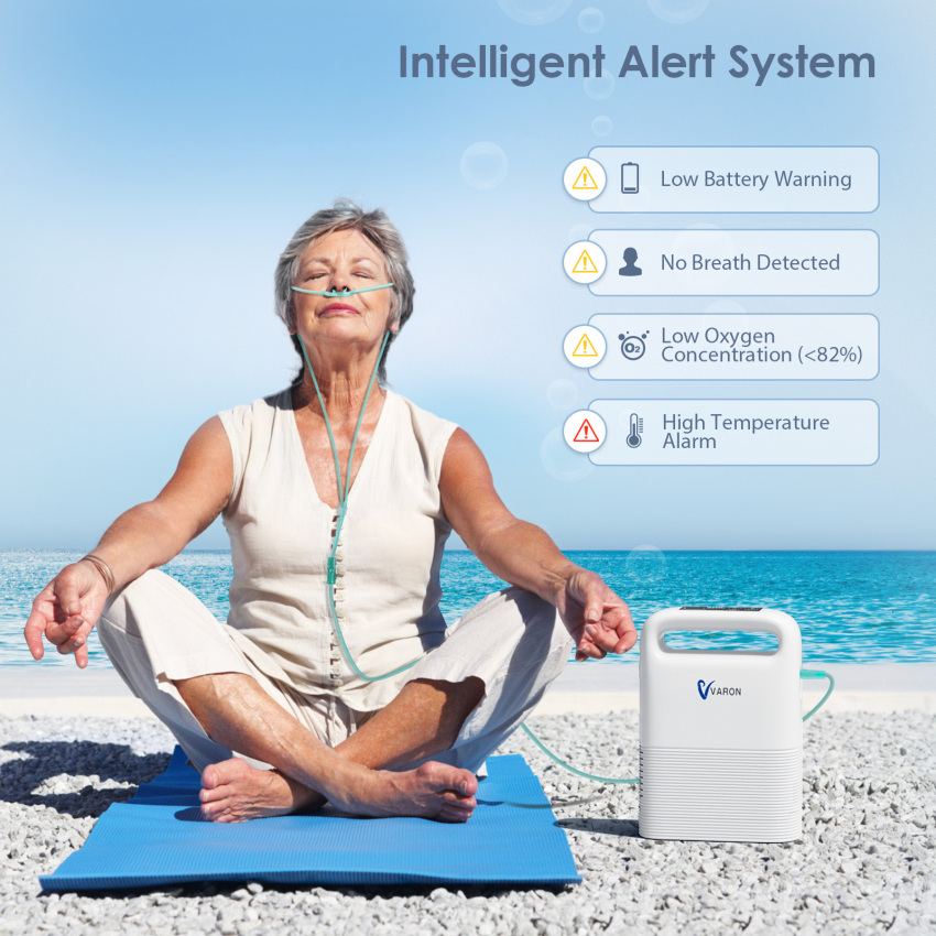 NT02 Pro Portable Home Oxygen Concentrator Oxygen Concentrator For The Elderly Oxygen Concentrator For Pregnant Women Medical Emphysema Auxiliary Oxygen Concentrator Small Atomised Oxygen Concentrator With Remote Controller ราคา 13,596 บาท*ส่งฟรี