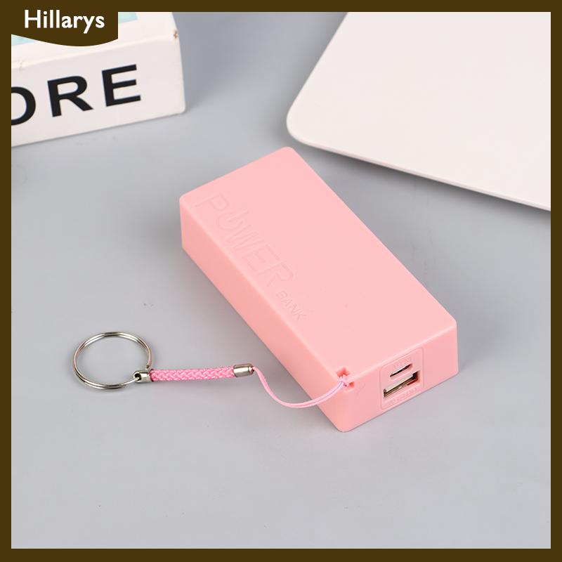 [Hillarys] Điện thoại di động ngân hàng sạc pin gói cho trường hợp tự làm hộp Protable đầy màu sắc stroage hộp - 1