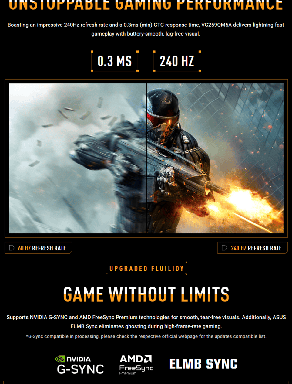 VG259QM5A technical feature 2