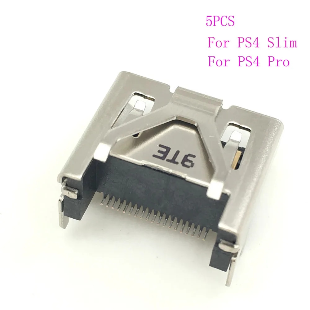 Đặt Hàng Trước Không Dây 5Pcs Cho PS 4 Pro & Hiển thị HDMI Ổ Cắm đầu nối giắc Cho PS4 Giao Diện Điều Khiển cổng HDMI