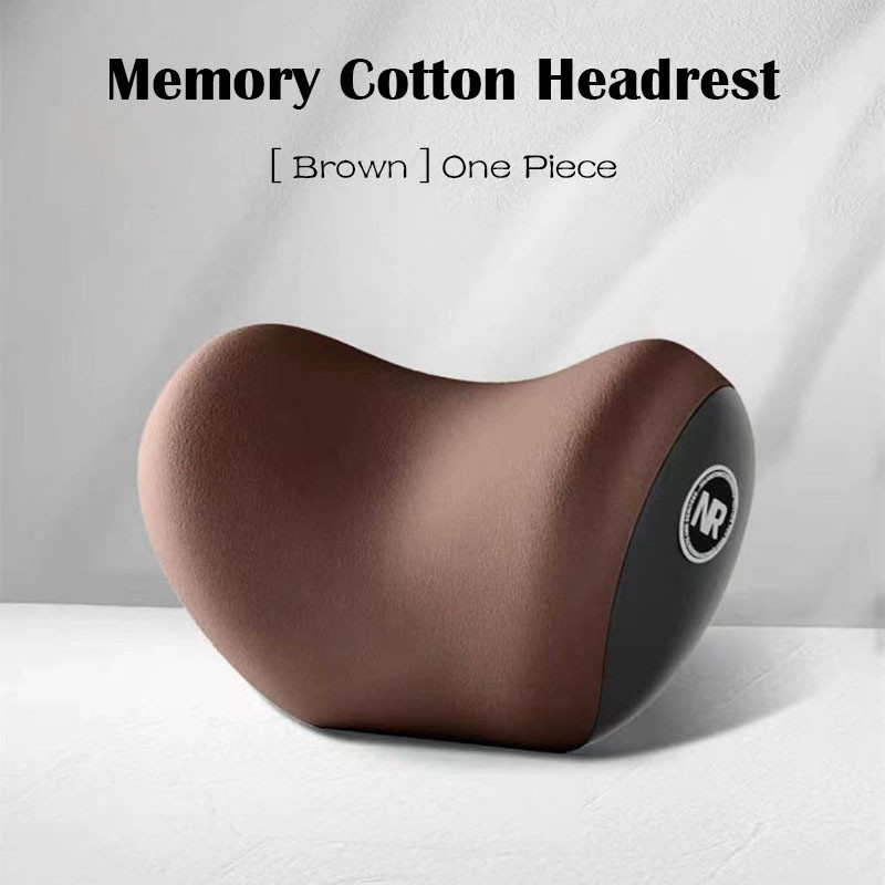 【 Ergonomics 】Mercedes Benz Memory Cotton Car Seat Headrest Soft and Comfortable Car Decoration Accessories for GLE Class E Class C Class GLC Class A Class CLA Class V Class