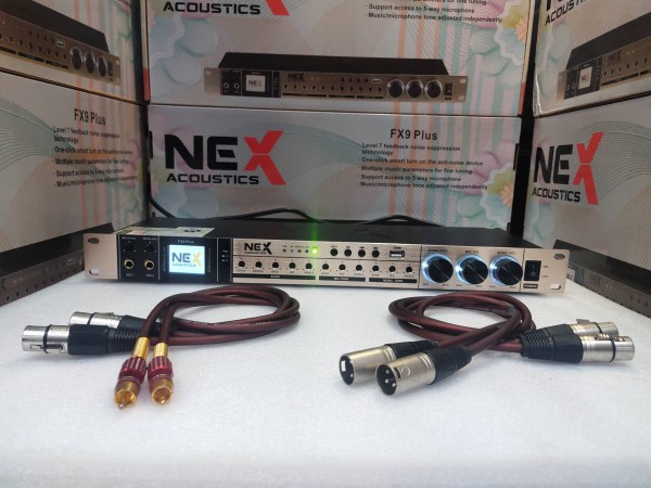 Vang cơ nex FX9 Plus giúp dàn karaoke nghe hát hay hơn có kết nối Bluetooth, Cổng quang – Optical, Cổng RCA, kết nối cổng USB