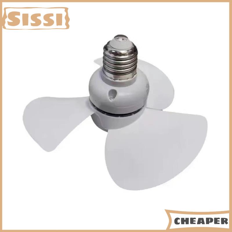 Sissi 5.1 Inch Mini Fan 5W E27 Trần Fan Hâm Mộ Trần Trong Nhà Phòng Ngủ Quạt Làm Mát