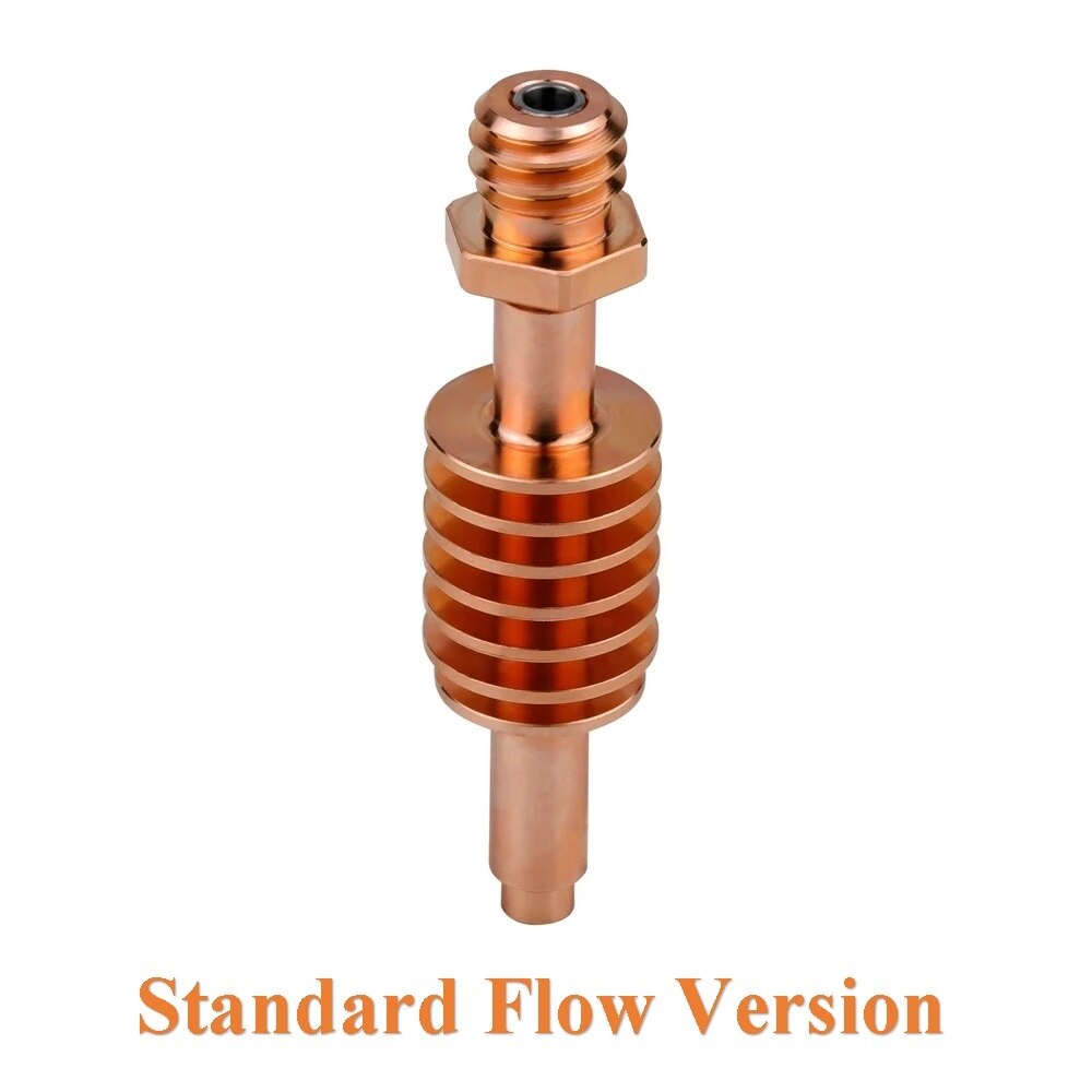 1PC ST V2.0 1PC ST V2.0 Bi-Metal Dragon Heatbreak V2.0 ST HF 3D Printer Parts For Dragon Hotend High Temperature Titanium Copper Heat Break High Quality 3D Printer Parts