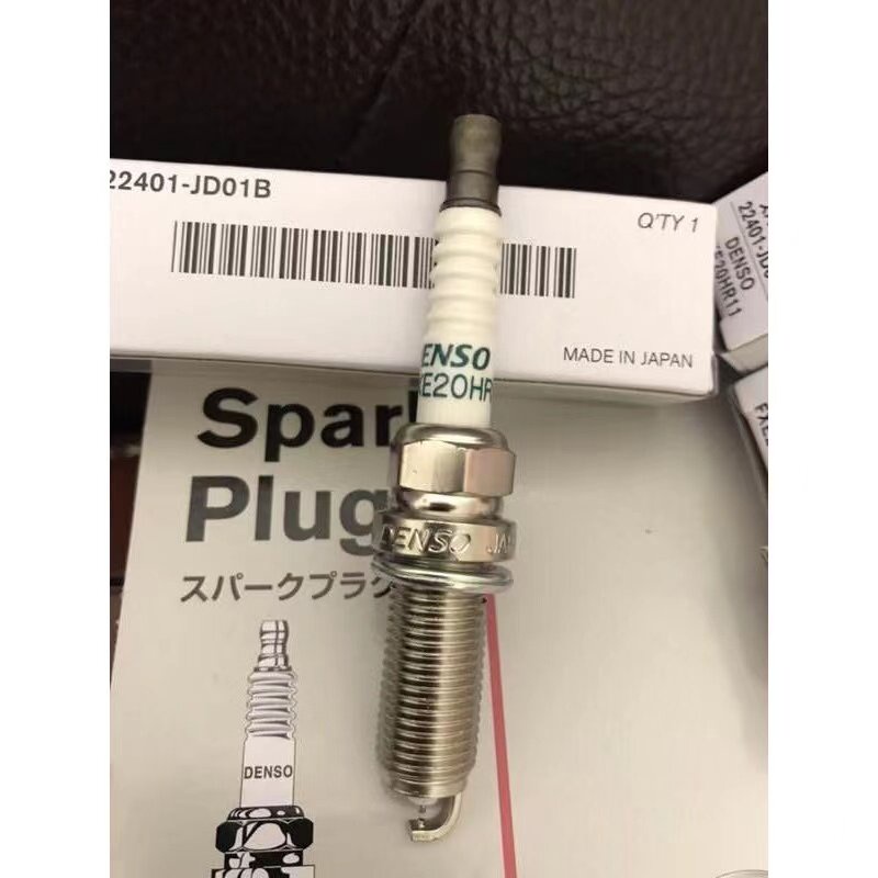 DENSO FXE20HR11 22401-JD01B（1 หัว）BดีIridiumหัวเทียนสำหรับNissan TIIDA SYLPHY, MARCH, ALMERA, NOTE, TEANA J31, J32 ราคา 82 บาท*ส่งฟรี