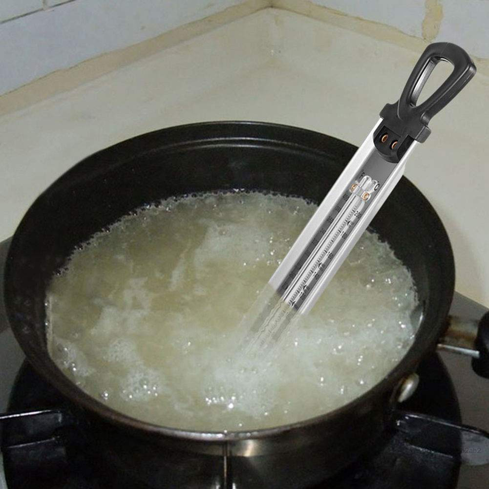 Nhà bếp tương tự mái chèo nhiệt kế Thép không gỉ Nhiệt kế kẹo cho nhà hàng nhà bếp HJJN-VN