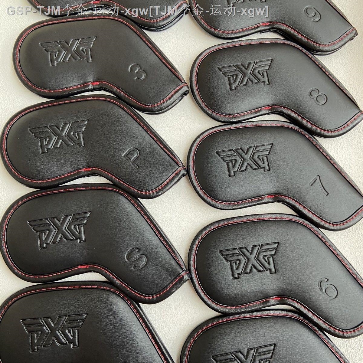 ❄❣Ép nóng pxg cá nhân đơn giản bọc Câu Lạc Bộ Golf Câu lạc bộ đầu Bìa sắt Bìa đầu bi nắp bảo vệ Bìa Unisex