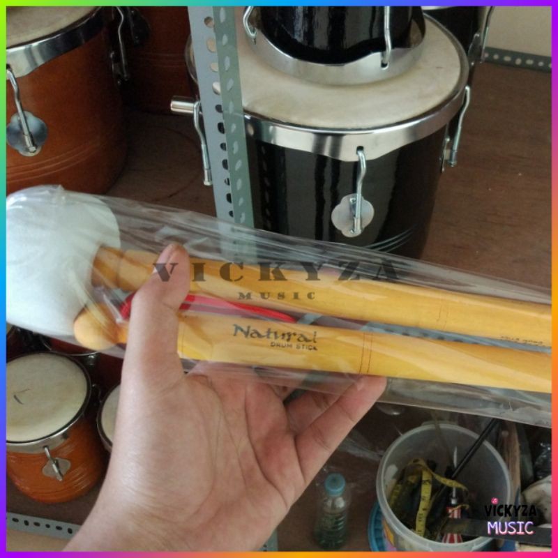 Stik Bass Tenor Drum TK SD SMP SMA Marching - Stick Bass Remo Hadroh Tam Keprak