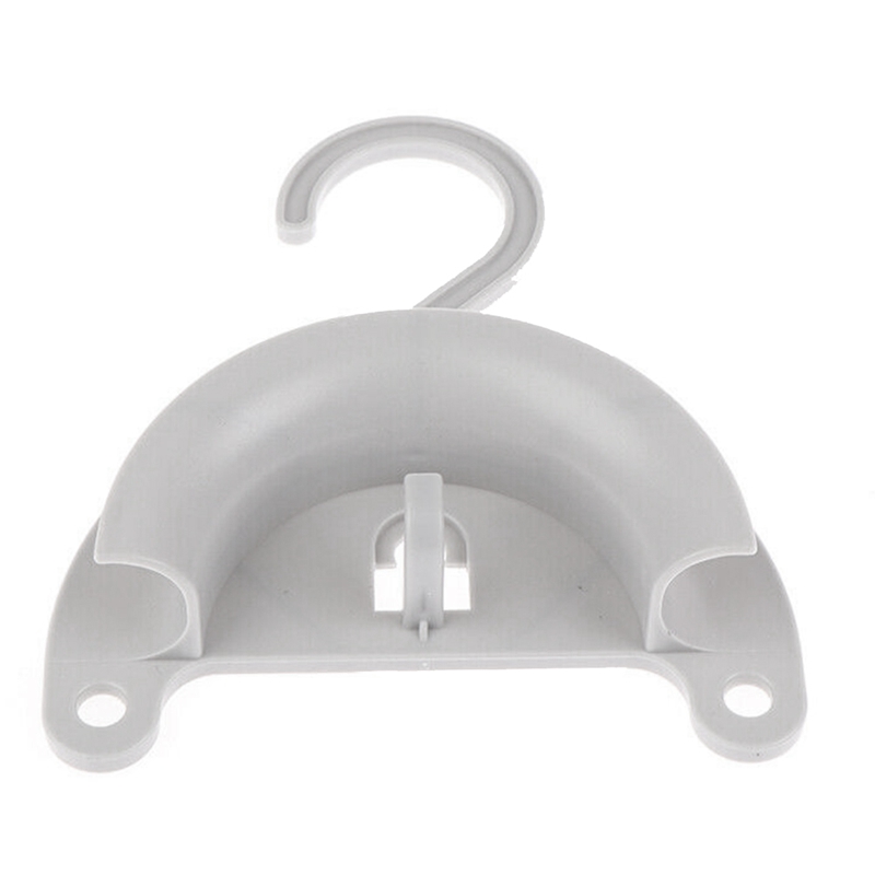 (AFHY) CPAP Hose Holder with Hook Hanger and Suction Cup White Plastic for Drying After Cleaning Sleep and Breathing Machine Parts