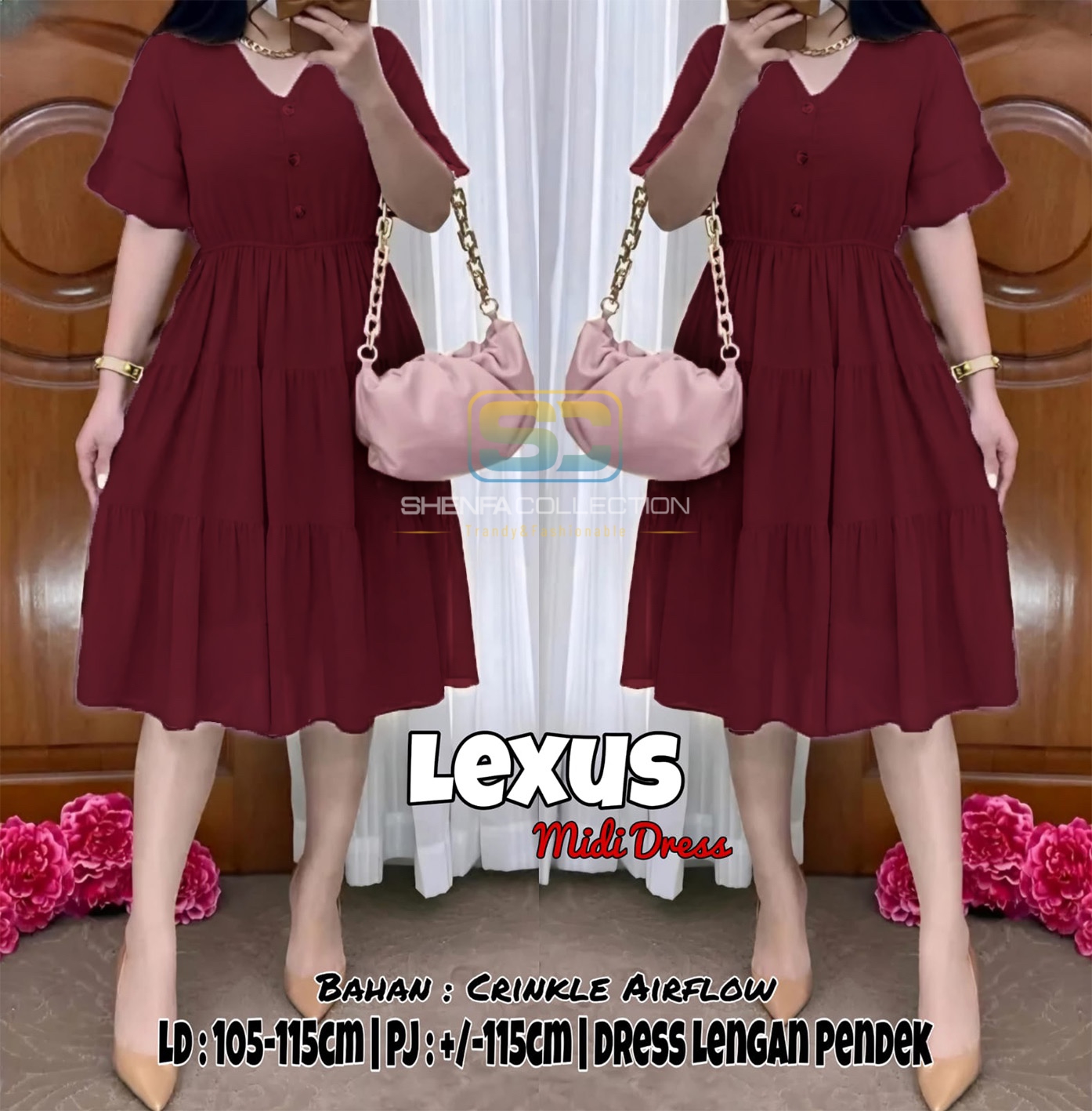model dress untuk orang gemuk dan pendek 10 Model Baju Pesta untuk Orang Gemuk agar Terlihat Langsing