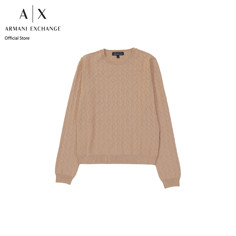 Armani Exchange Pullover WoMen XW000910-AF10352-F6017 Beige ราคา 6,831 บาท*ส่งฟรี