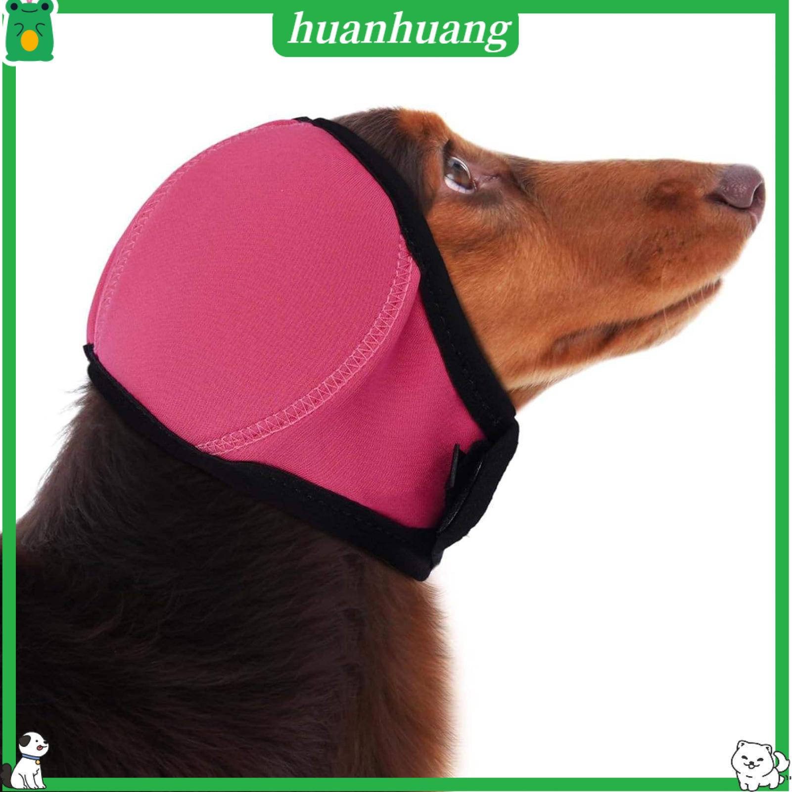 huanhuang Stress Relief Earmuffs for Dogs Dog Ear Protection Dog Earmuffs Noise Protection for Sensitive Ears Washable Headband Ear Covers Comfortable Hearing Protection Muffs for Dogs Indoor for Travel