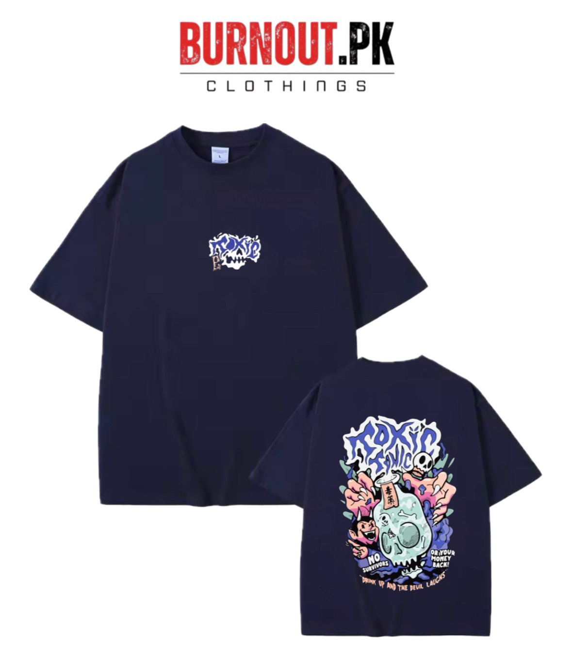 Burnout.pk New Trendy Summers Collection Printed Drop Shoulder Oversized Tshirt For Men / T Shirt For Men / Mens T Shirt / Mens Tshirt / Tshirt For Girls / Mens Tshirt / Unisex T Shirt/ Boys T Shirt NEW TRENDY SUMMERS COLLECTION