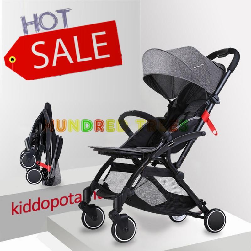 Hot sales ★ KIDDOPOTAMUS BABY STROLLER ★Baby Travel Stroller Easy for Travel Foldable Pram Singapore
