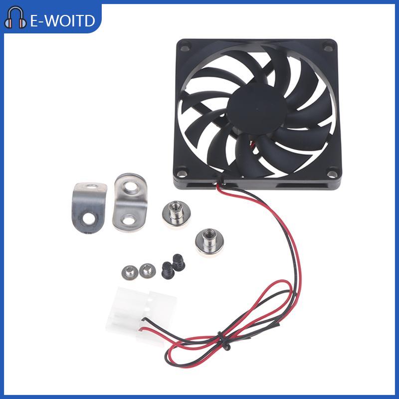 【E-WOITD】 M4ทั่วไปตัวพัดลมจมความร้อนแนวตั้งพัดลมติดแม่เหล็กดูดน็อตพัดลมตู้แบบคงที่การกระจายความร้อนแบบ DIY ราคา 74 บาท*ส่งฟรี