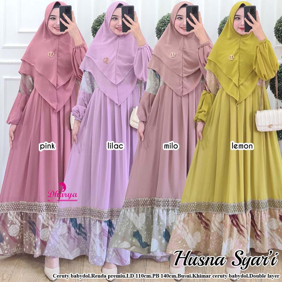 Husna Abaya Terbaru - Jun 2022 | Lazada