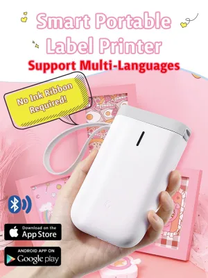 Niimbot Mobile APP D11 Bluetooth Thermal Label Printer Sticker Maker Price Tag Maker