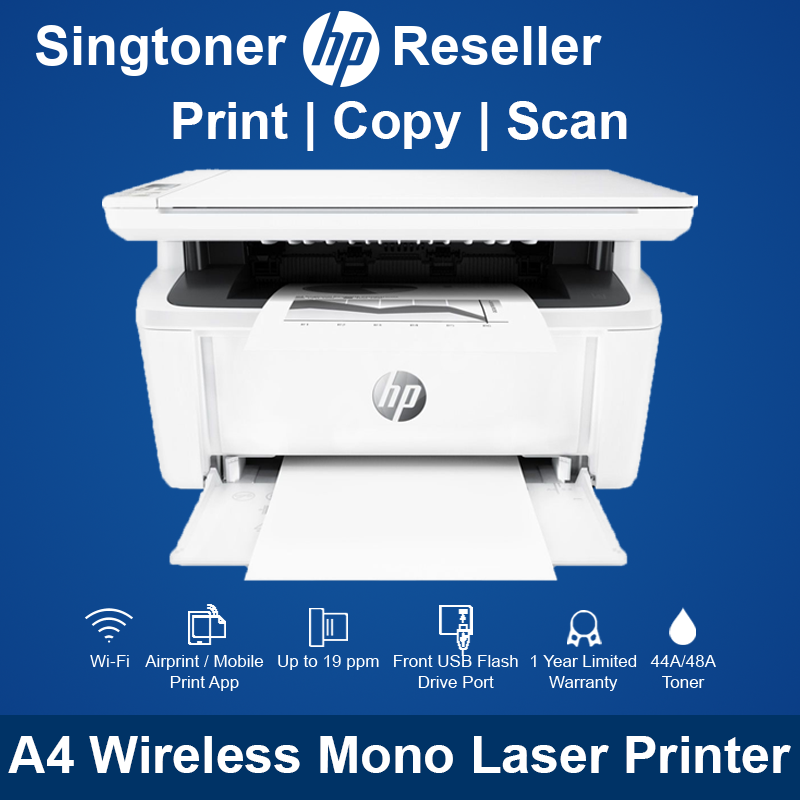 [Local Warranty] HP M28w A4 All-In-One Monochrome Laser Printer M 28 W M 28W M28 W Singapore