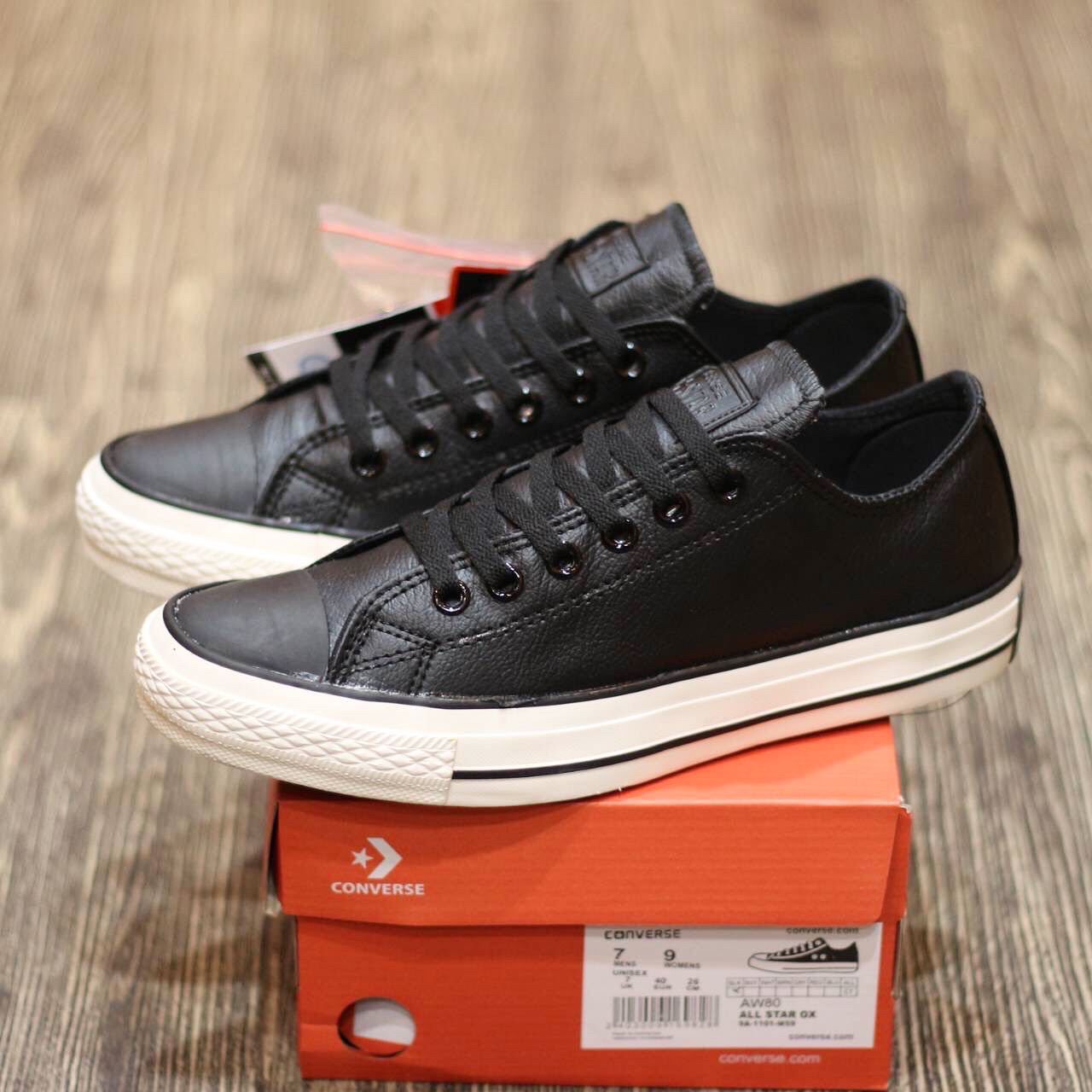 white leather converse pumps