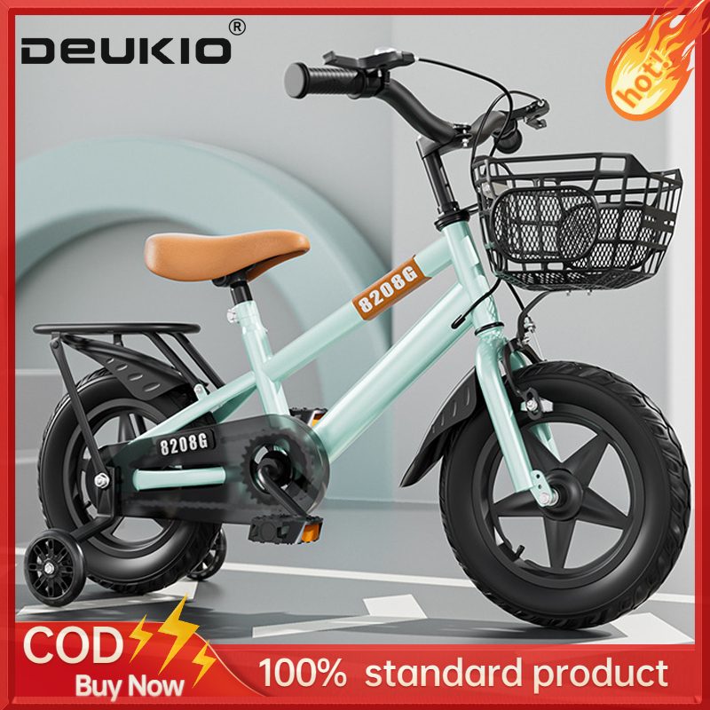 DEUKIO Children's bicycles: 3-year-old male and female baby bicycles, 2-12 years old, 12-14-16-18 inch student children's bicycles ราคา 1,955 บาท*ส่งฟรี