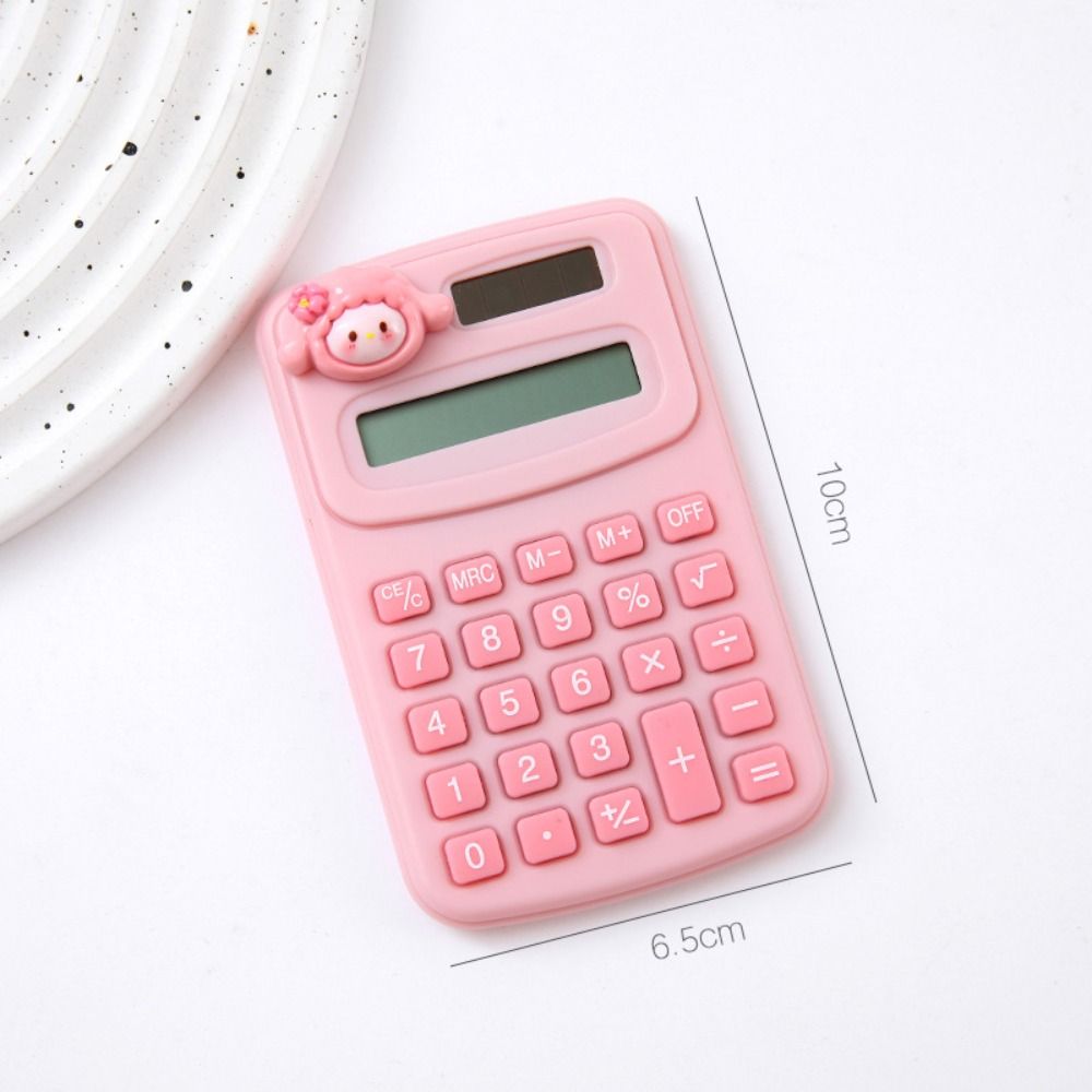 CROSSTIME Động vật hoạt hình Máy tính mini cầm tay dễ thương 8 chữ số Trọng lượng nhẹ Máy tính hoạt hình dễ thương Tính toán thuận tiện Nhỏ Làm việc văn phòng - 3