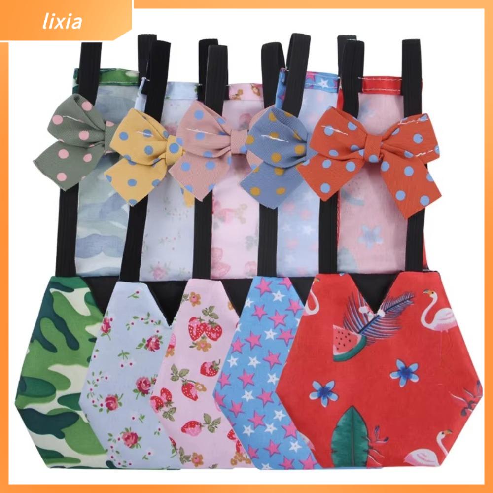 LIXIA Có thể tái sử dụng Tã cho gia cầm Có thể điều chỉnh Cà vạt nơ Phụ kiện vịt  Thoải mái Đồ dùng cho vịt Chăm sóc gia cầm