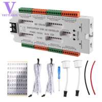 All tool store-Prevent Short Circuit Controller DC12V/24V Ladder Night Light 32 Channels Stair LED Motion Sensor Light