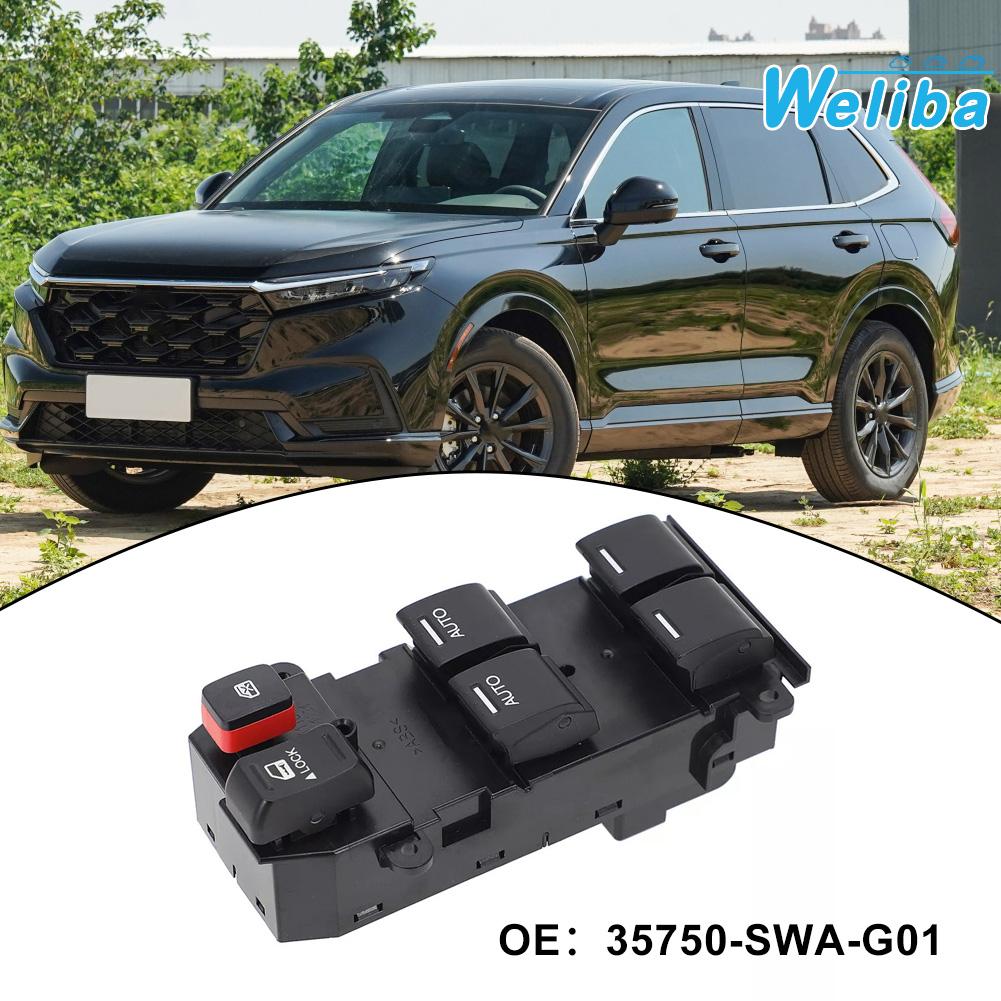 【Weliba】 For Honda Power Windows Front Left Control Button Replacement Part OEM [New Hot Sale] ราคา 3,611 บาท*ส่งฟรี
