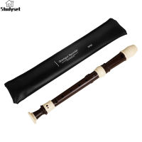 Studyset in stock Alto Recorder C Key Recorder Instrument 8 Holes Soprano Recorder With Cleaning Rod Cloth Recorder For Beginners Kids