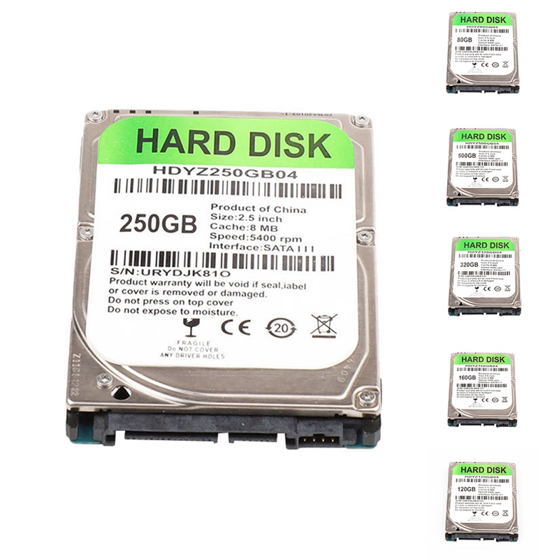 HDD 2.5Inch Laptop Hard Disk Drive SATA 3.0 5400-7200Rpm Hard Disk for Laptop Notebook