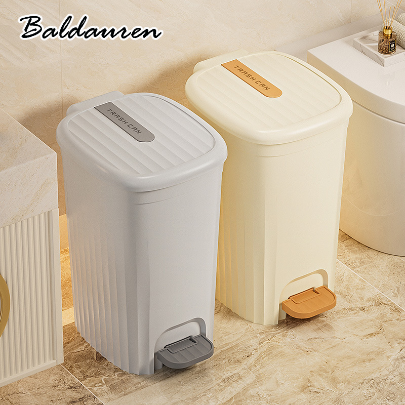 BALDAUREN ถังขยะถังขยะถังขยะความจุถังขยะ สวยงาม วัสดุคุณภาพดี คงทน ปลอดภัย ULT24B0EM1 49Z241205 ราคา 179 บาท*ส่งฟรี
