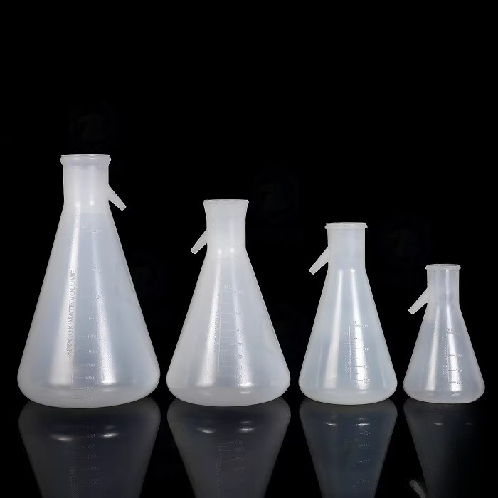 Polypropylene PP ขวดกรองสูญญากาศพลาสติกขวด Bus Flask PP Filter Flask อุปกรณ์กรอง ราคา 504 บาท*ส่งฟรี