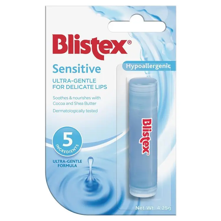 Son dưỡng môi Blistex Sensitive 4.25g Stick cho da nhạy cảm