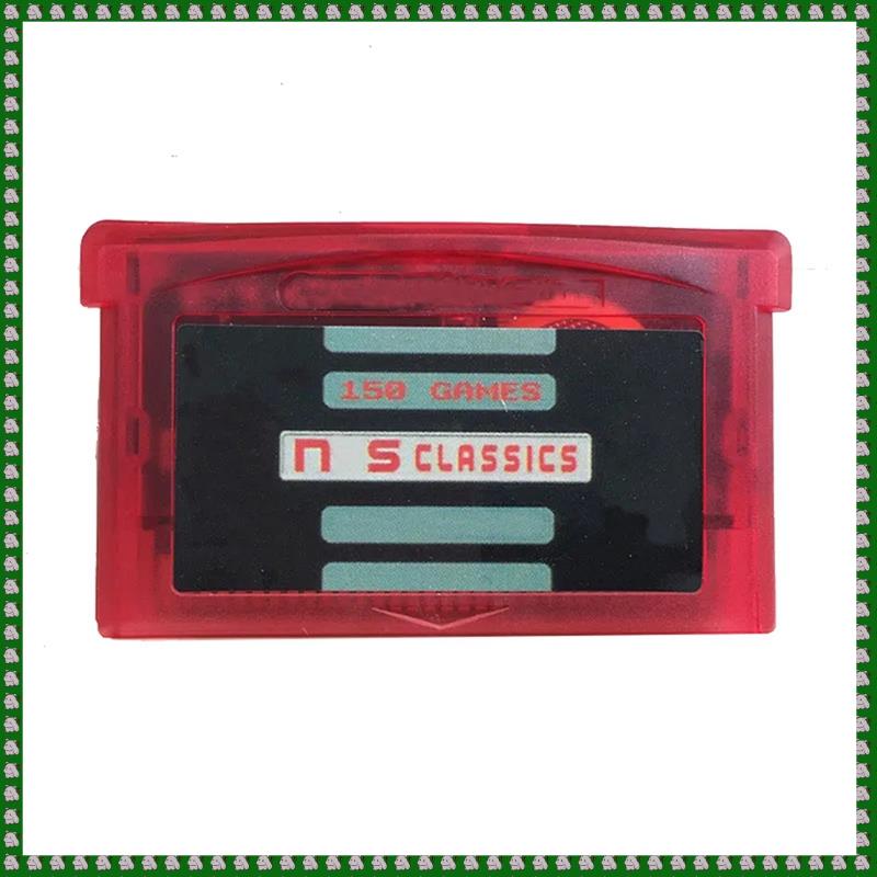 (CEUO) For FC Game 150 In1 Game Card for Gameboy Advance Video Game Console Card ราคา  226 บาท*ส่งฟรี