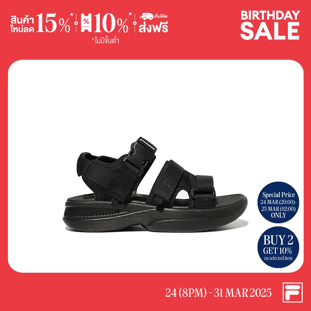 FILA FLOAT SLING BACK SANDALS MODEL 1SM02604G- BLACK ราคา 1,395 บาท*ส่งฟรี