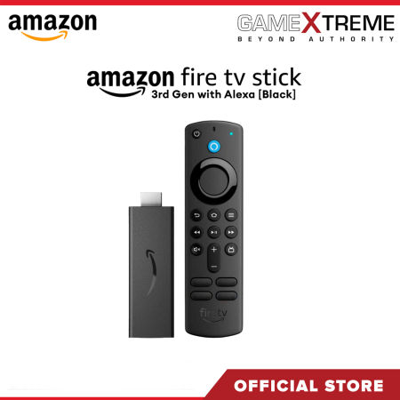 Fast send Amazon Fire TV Stick 3rd Gen with Alexa Black
