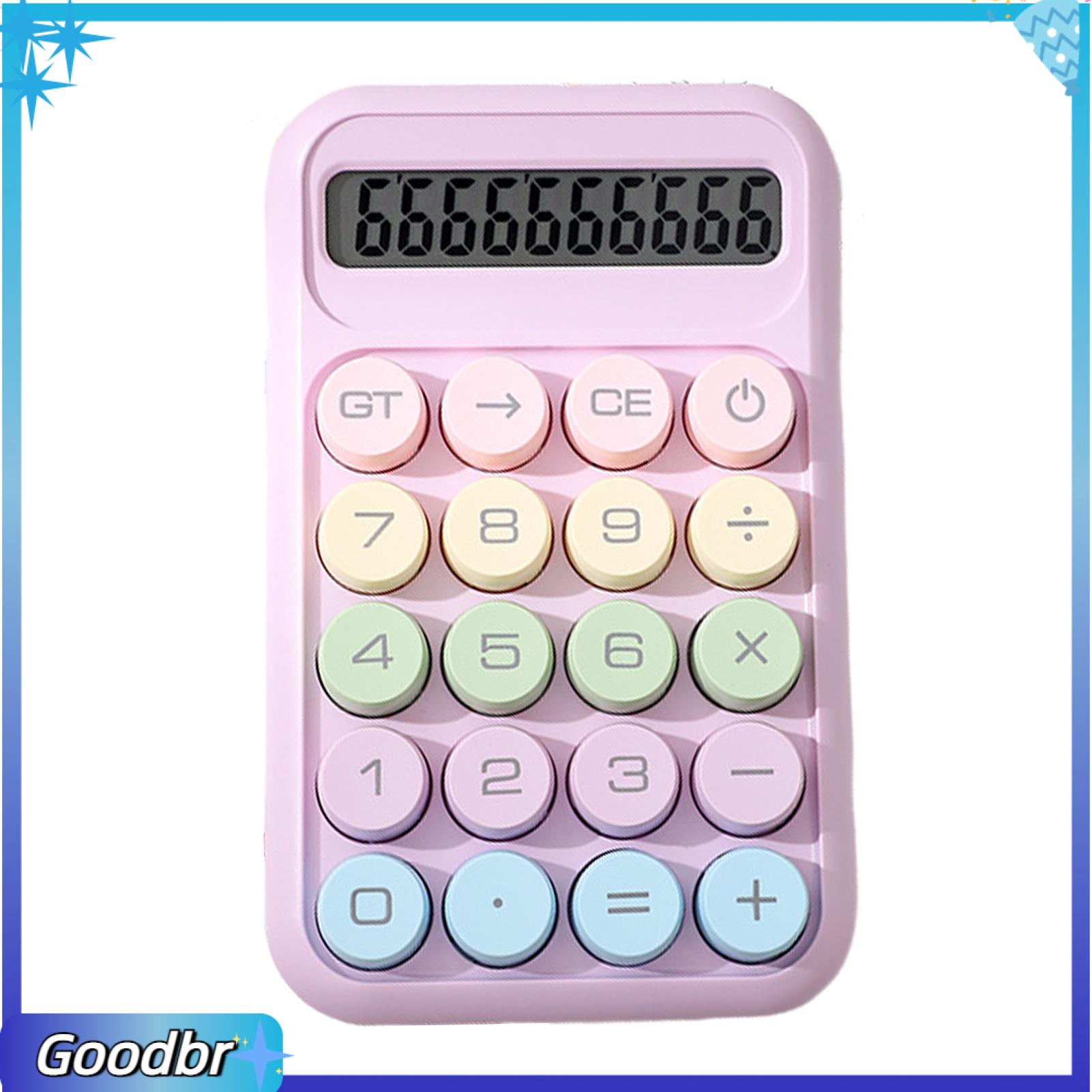 Goodbro Máy tính để bàn máy tính cầm tay máy tính nút lớn với màn hình nghiêng Máy Tính Cơ khí dễ sử dụng cho nhà và sử dụng tại văn phòng thiết kế di động để thuận tiện