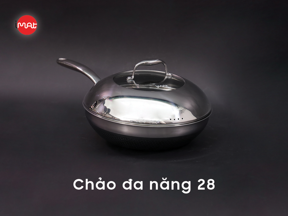 Chảo đa năng iMat Hybrid 28cm