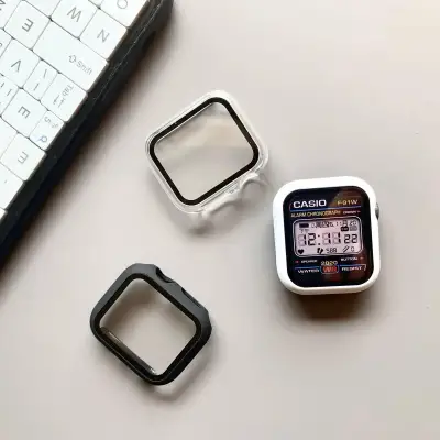 [SG] Stock, Apple Watch Cover/Case with Screen Protector for Apple Watch 44mm & 40mm