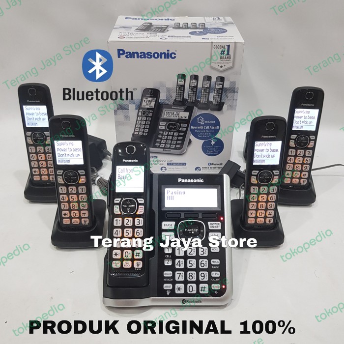 TELEPON WIRELESS PANASONIC KX-TGF 575 WIRELESS PANASONIC TGF-575 Giá 8,394,000 Đồng*Miễn phí vận chuyển