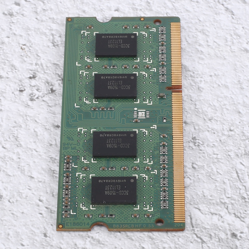 (KTCG) DDR3 2GB SODIMM Ram Memory 1RX8 PC3-10600S 1333Mhz Laptop Ram Memory 204Pin 1.5V Laptop Memory Modules