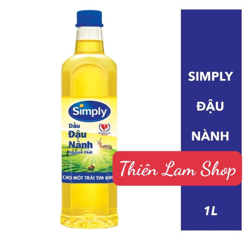 Dầu ăn Simply 1L ( Date mới)