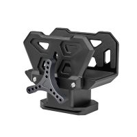 Professional Saddle Clamp Adapter Tripod Bracket Vise Clamp Outdoor Bracket Adapts to3/8 Inch Thread Easy Installation