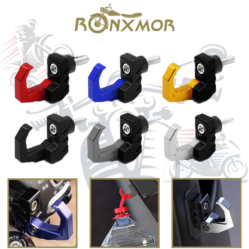 Móc Treo Mũ Bảo Hiểm Xe Máy E-bike Thiết Kế Mới Gấp Gọn Bằng Hợp Kim Nhôm M2026