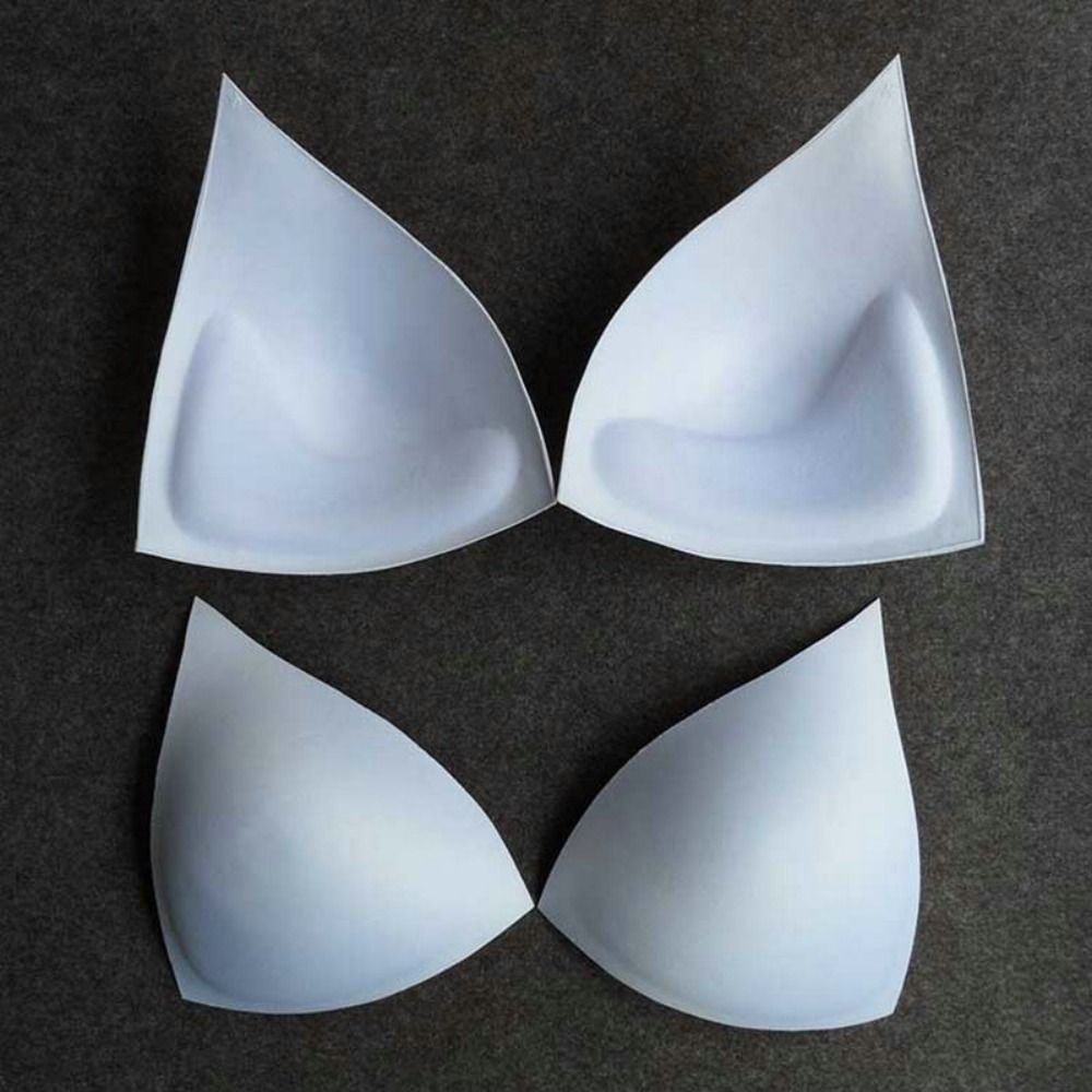 Therye nâng đệm chèn ly cho váy Bikini chèn miếng đệm ngực sâu V Đồ Bơi Tam giác ngực ngực Enhancers intimates Phụ kiện miếng độn ngực Ding Sponge miếng độn ngực