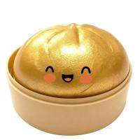 ZGNAY MALL Glitter Dumpling Squishy Toy Siopao Squishy Toy Giant Rainbow Dumpling Squishes Glittering Dumpling-Shaped Bun Sensory Balls For Relax Cute Soft Squishy Toy Adults Kids