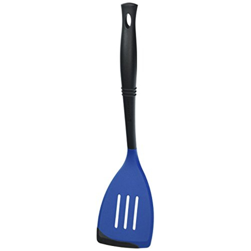 Le Creuset VE301-59 Revolution Bi-Material Slotted Turner, 13.5 x 2.5, Marseille Singapore
