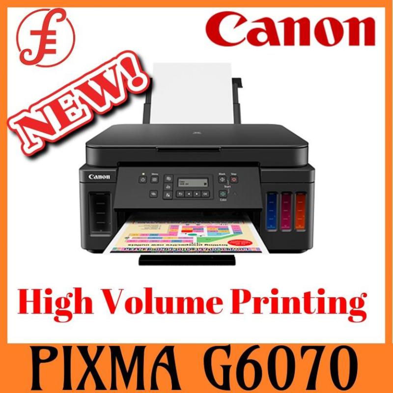 Canon PIXMA G6070 Refillable Ink Tank Wireless All-In-One for High Volume Printing Singapore