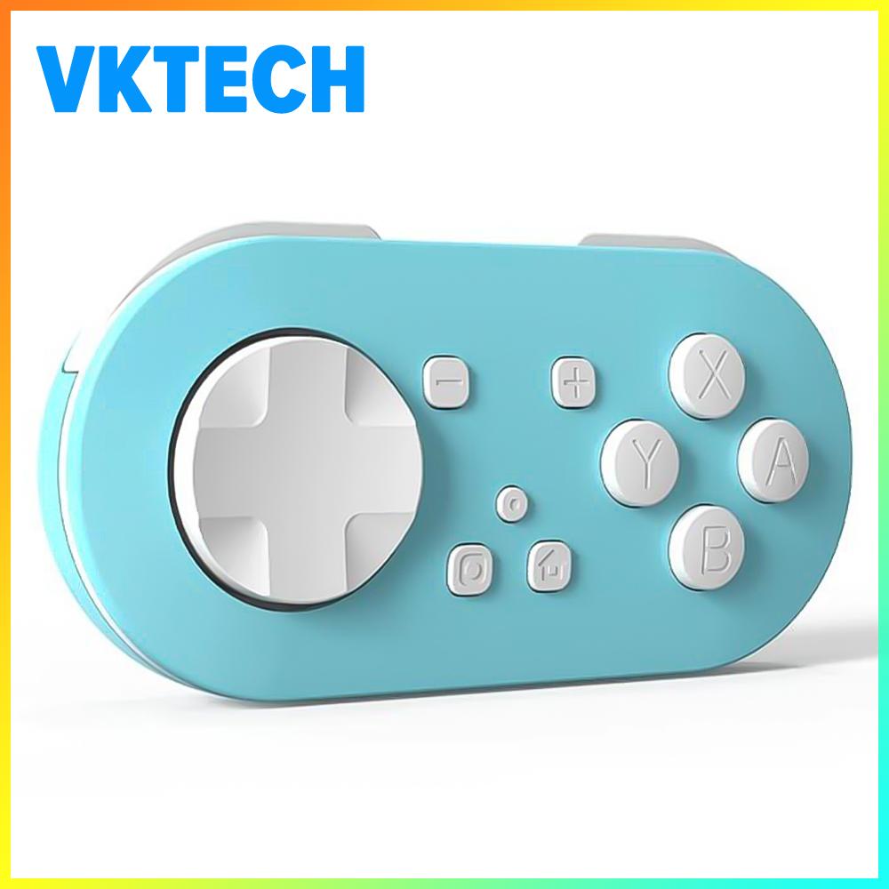 [Vktech]Mini Wireless BT Gamepad Joystick Keychain Sized Game Controller with Vibration for Switch/Switch OLED IOS for Android - ยี่ห้อ Vktech ราคา 429 บาท*ส่งฟรี